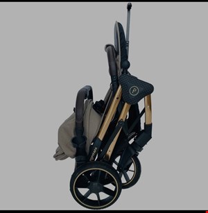 کالسکه چرخ بزرگ مسافرتی تاشو پوپی پاپا popypapa مدل f6 