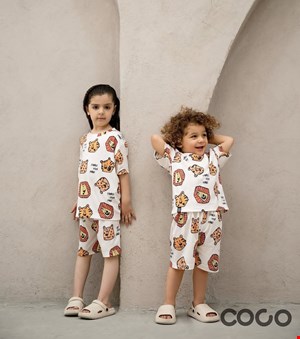 تیشرت شلوارک راحتی حیوانات coco