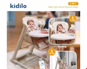 صندلی غذا تاب شو برقی کیدیلو مدل kidilo ty02 