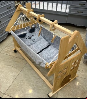 گهواره ننو سنتی کلبه