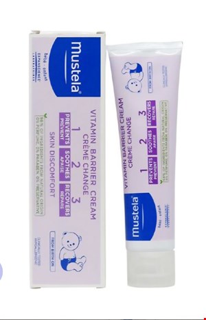 کرم سوختگی ویتامین بریر موستلا 1-2-3 mustela
