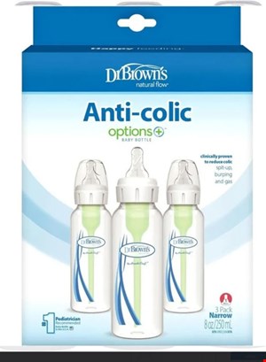 شیشه شیر ۲۵۰ میل آپشن پلاس دکتر بروان ۸۳۰۰۵