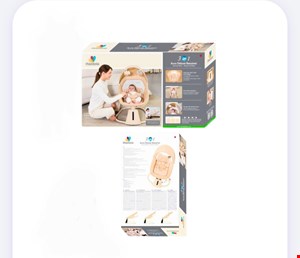 گهواره و نی نی لای لای برقی 3 کاره ماستلا