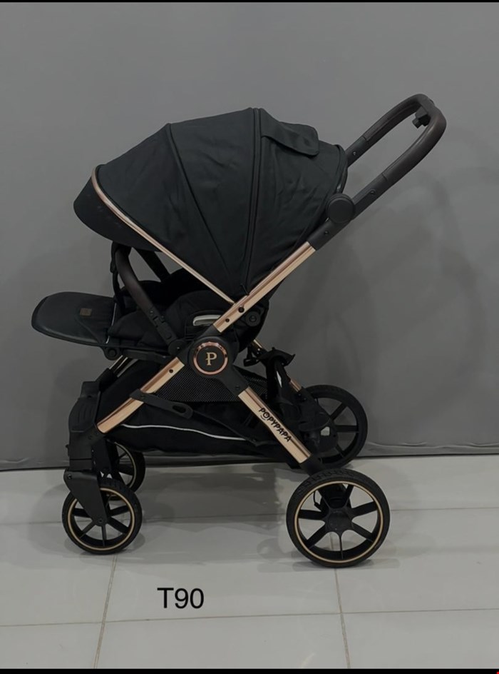کالسکه مسافرتی سید متحرک پوپی پاپا مدل popypapa T90