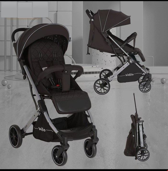 کالسکه مسافرتی کیدیلو مدل k12f با کاور سرما