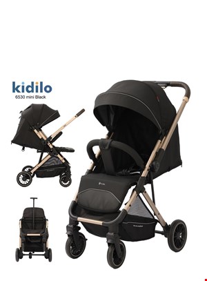 کالسکه دسته دو طرفه کیدیلو مدل kidilo 6530 mini