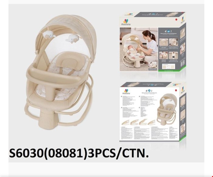 گهواره و ني ني لاي لاي برقي ٤ کاره ماستلا٠٨١١٤کرم