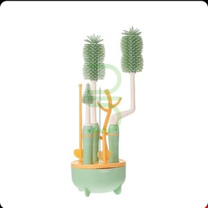 شیشه شور سیلیکونی 8 تکه ONLY BABY رنگ سبز