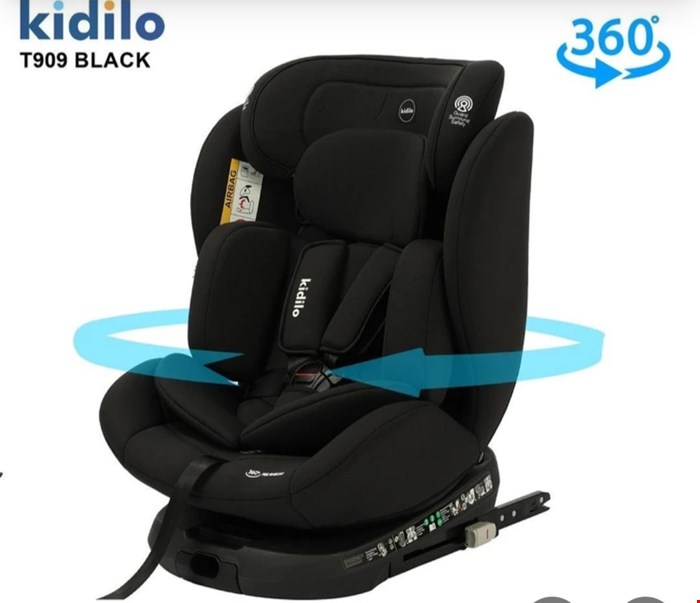 ‫صندلی ماشین ۳۶۰ درجه کیدیلو مدل‬ ‫Kidilo T909‬